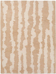 Cream Mustard Decor Hand Tufted Rug