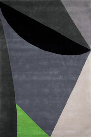 Mask Hand Tufted New Zealand Wool Rug