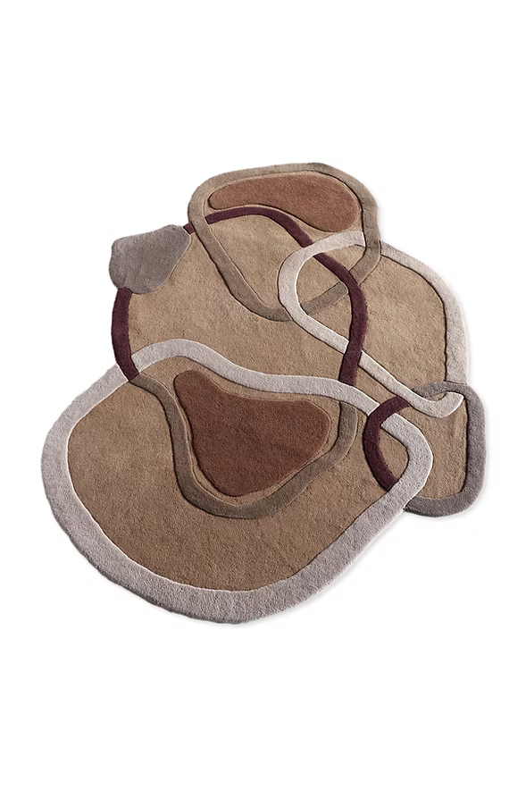 Chain Link New Zealand Wool Rug