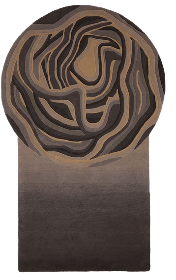 Swirl New Zealand Wool  Rug