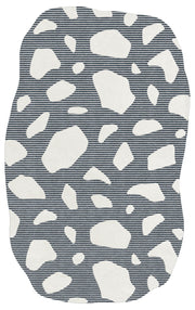 Evoke New Zealand Wool Cut & Loop Irregular Shaped Rug