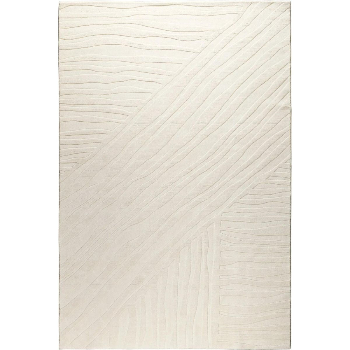 Minimalist Hand Tufted Wool Designer Carpet