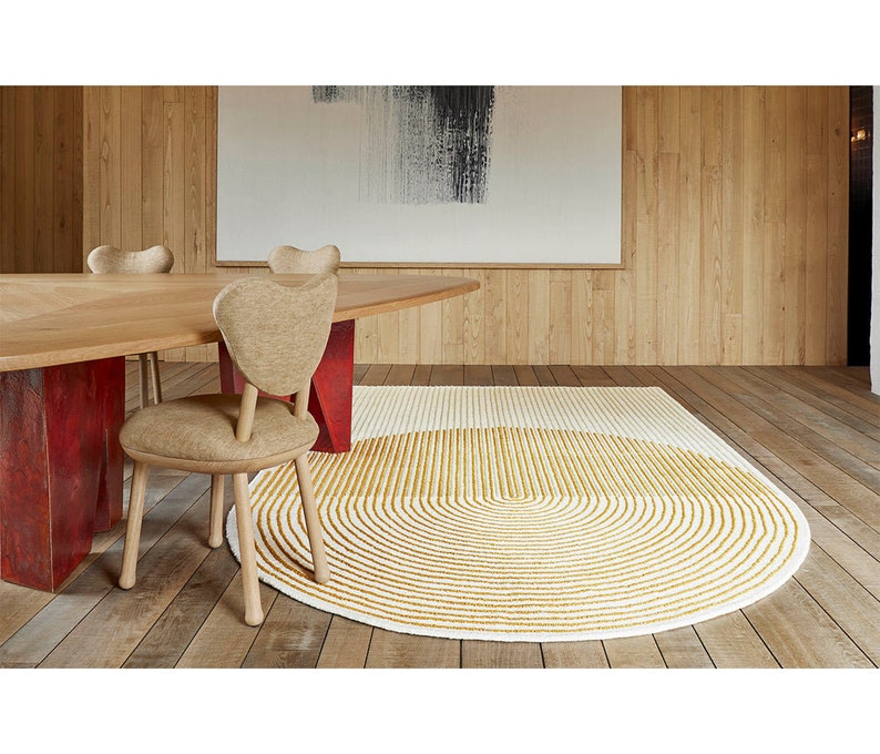 Hupe New Zealand Wool Hand Tufted Rug