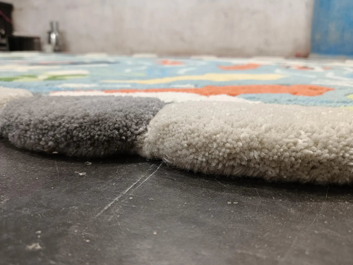 Jova Irregular Hand Tufted Carpet & Rug
