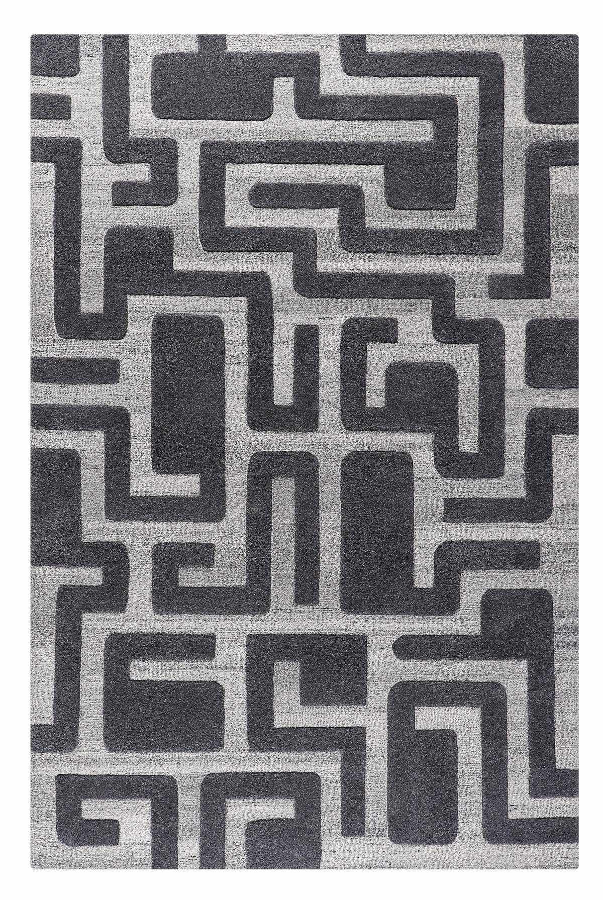 Maze New Zealand Wool Rug