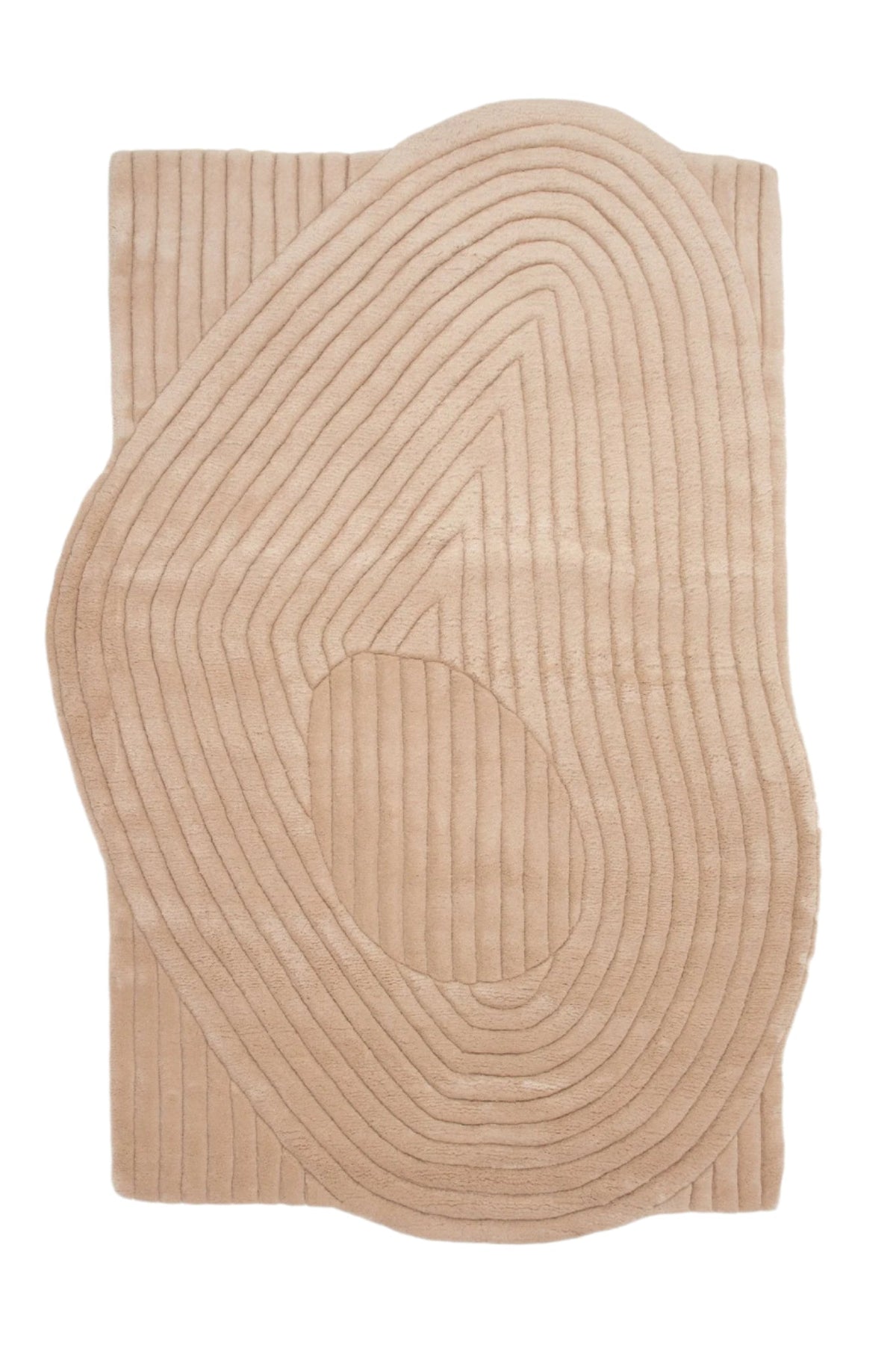 Modern Hand Tufted New Zealand Wool Rug