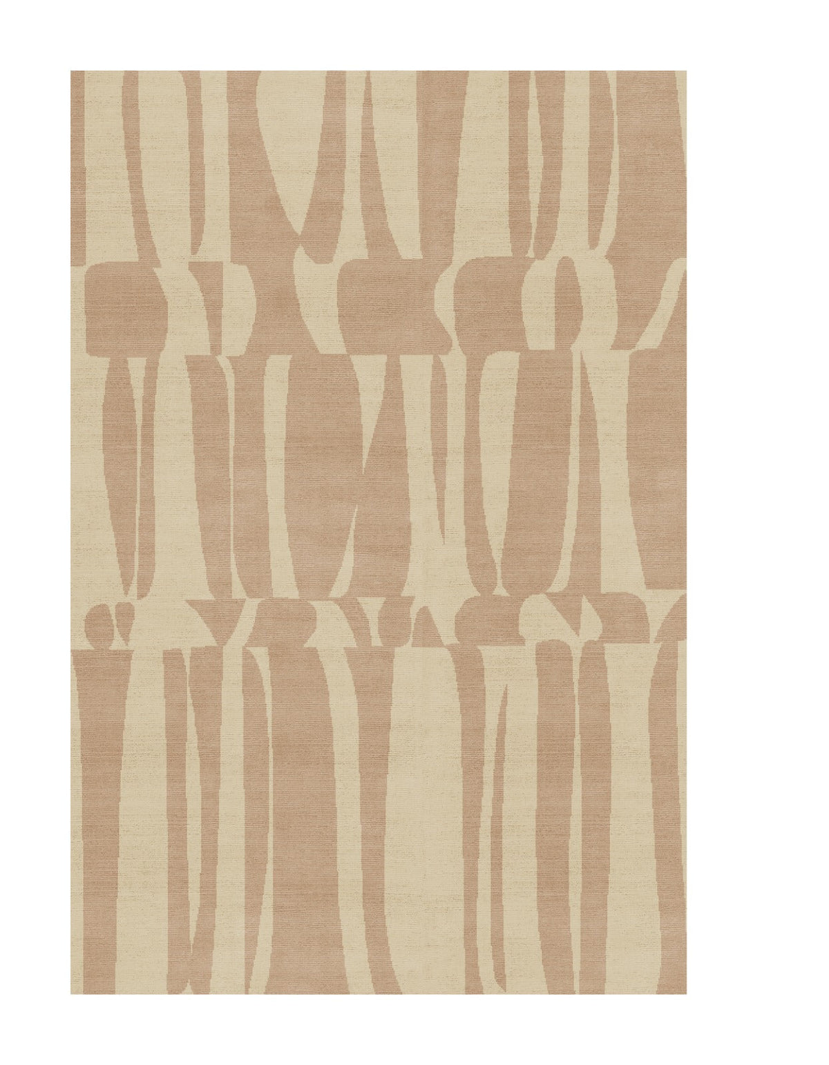 Cream & Beige Modo New Zealand Wool Indoor Rug