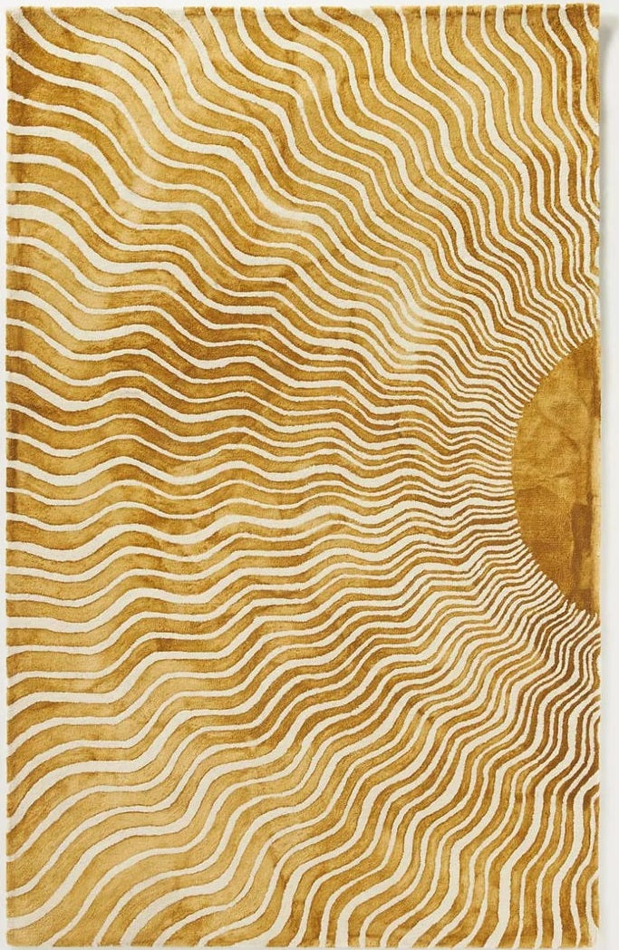 Sun New Zealand Wool & Silk Hand Tufted Rug