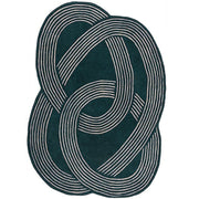 Chain New Zealand Wool Hand Tufted Rug