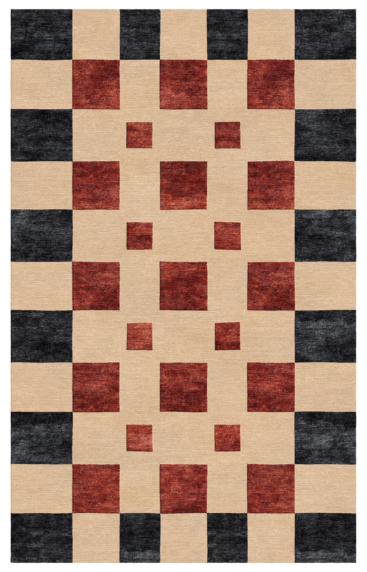 Nordic New Zealand Wool & Viscose Silk Rug
