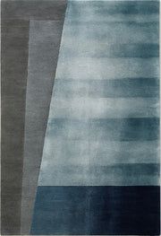 Ocean Multicolor Wool Viscose Rug