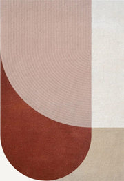 Qury Multi Coloured Hand Tufted New Zealand Wool Rug