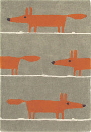Fox Hand Tufted Rug