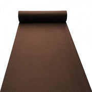 Width 6 Feet  Brown Plain Solid Carpet for Stage, Exhibition 3MM