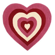 Handmade Heart Shaped New Zealand Rug