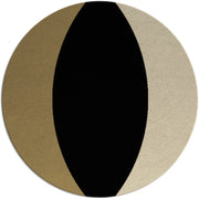 Henry Abstract Hand Tufted Round Plush New Zealand Wool Rug