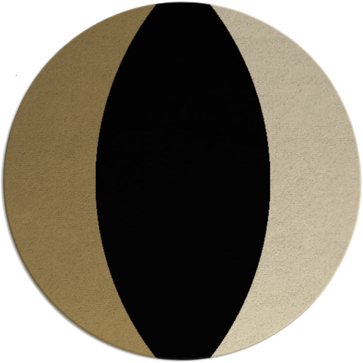 Henry Abstract Hand Tufted Round Plush New Zealand Wool Rug