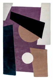 Serene New Zealand Wool Irregular Shaped Rug