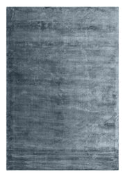 Slate Grey Viscose Rug