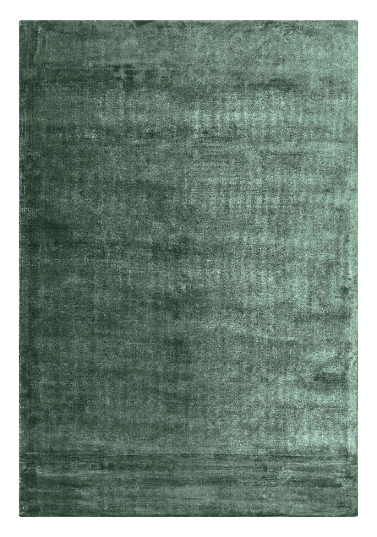 Pista Green Viscose Rug