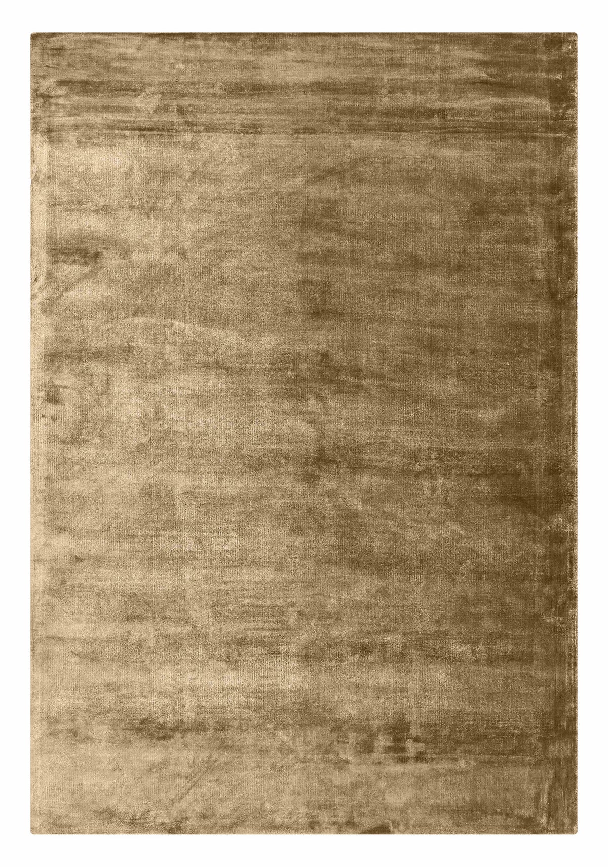 Beige Viscose Rug
