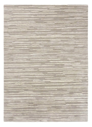 Striped Handmade Wool & Viscose Rug