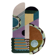 Wisteria Tunnel Irregular Shaped New Zealand Wool Rug