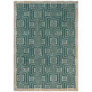 Maze Hand Tufted Wool Designer Carpet