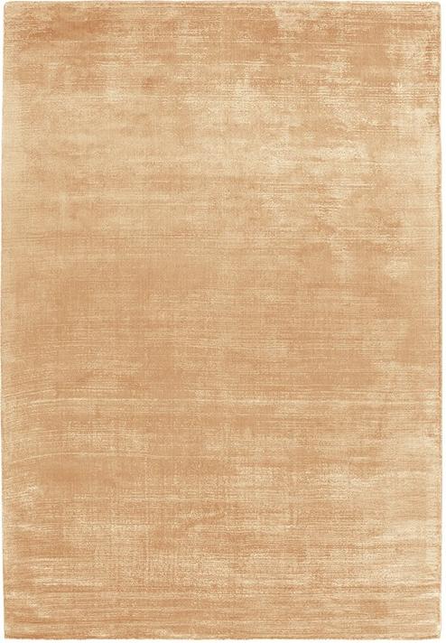Shiny Peach Indian Hand Tufted Rug